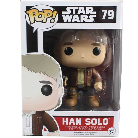 Funko POP Star Wars #79 Han Solo Vinyl Bobble Head Collectible