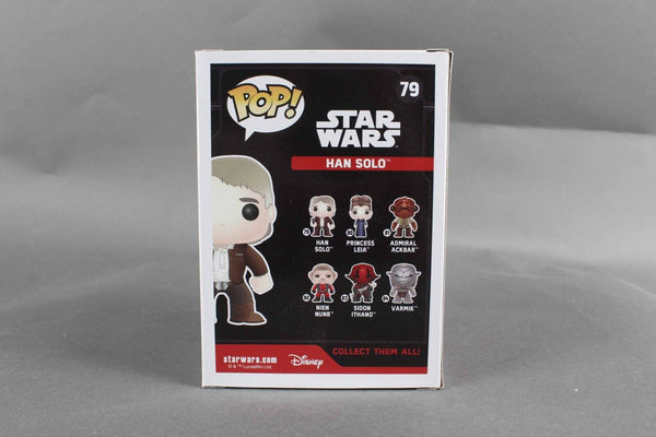 Funko POP Star Wars #79 Han Solo Vinyl Bobble Head Collectible