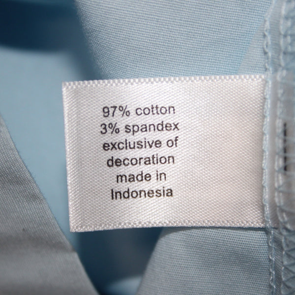 Lane Bryant Top NEW $60 Sz 18/20 Blue Green Embroidered Off Shoulders Cotton Top