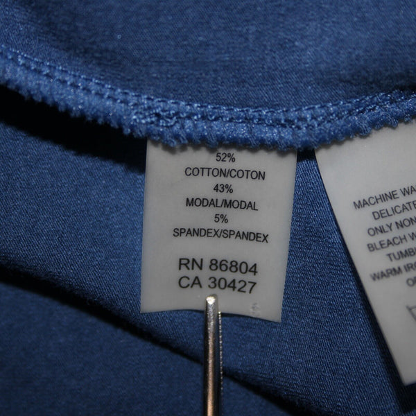 Magaschoni Collection NEW $95 Sz 2X City Blue Cotton Spandex Tank Top