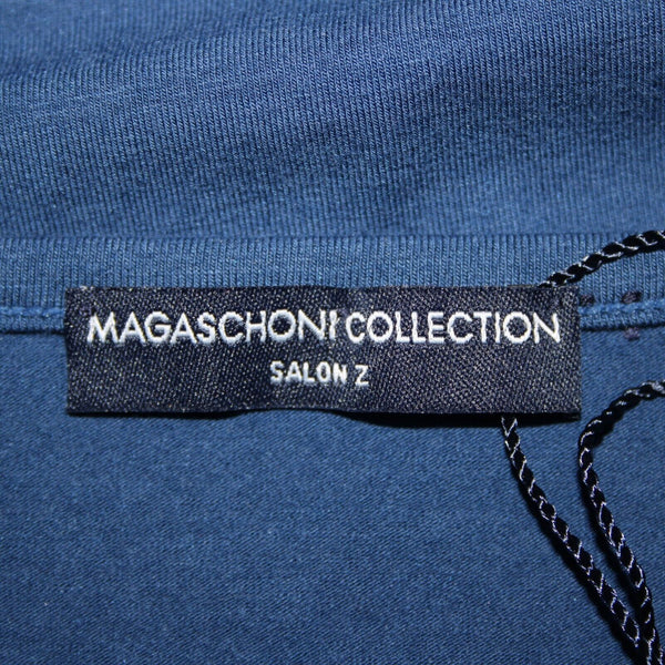 Magaschoni Collection NEW $95 Sz 2X City Blue Cotton Spandex Tank Top