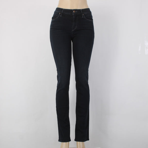 Mother Jeans The Rascal Sz 25 x 33 Dark Blue Denim Straight Cotton Poly Jeans