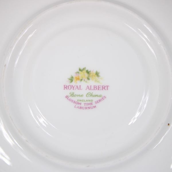 Royal Albert Teacup With Saucer Yellow White Multi Floral Teacup With Saucer