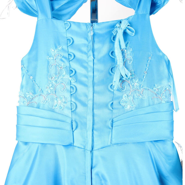 Mary's Bridals NEW $144 Sz 8 Girls Dark Turquoise 100% Polyester Fandango Dress