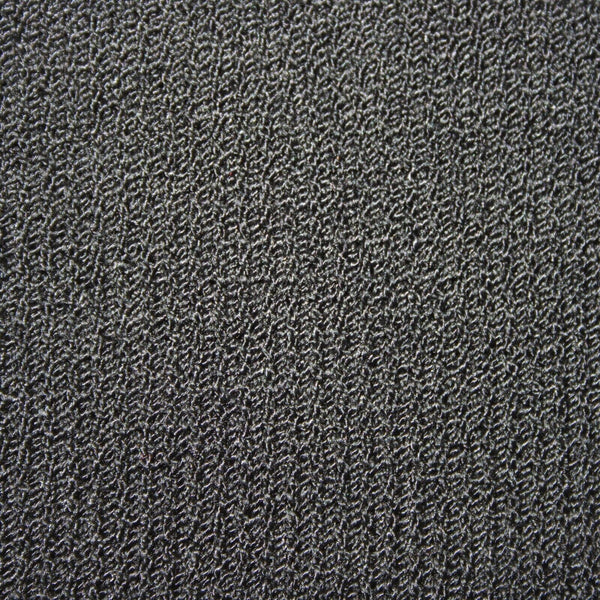 St John Sport Sz L Black White Trim Round Neck Santana Knit Wool Rayon Top