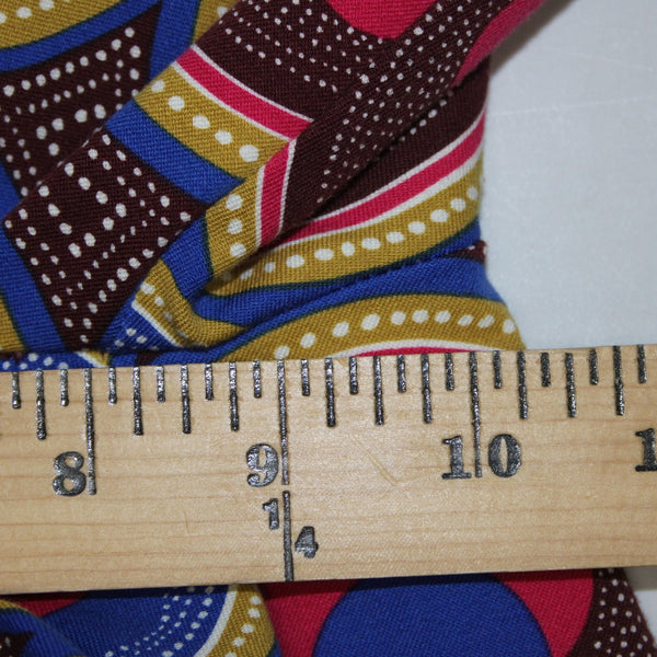 Anthropologie Essential Slim Sz 6 Pink Blue Multi Pockets Mod Cotton Blend Pant