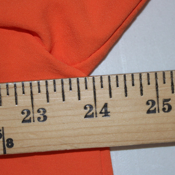 Joseph Ribkoff Top Sz 20 Orange Mid Sleeve Ruffles Off The Shoulders Top