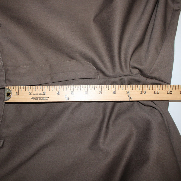 Izod Pant NEW $42 Metrix Fit Sz 36W x 30L Brown American Chino 100% Cotton Pant