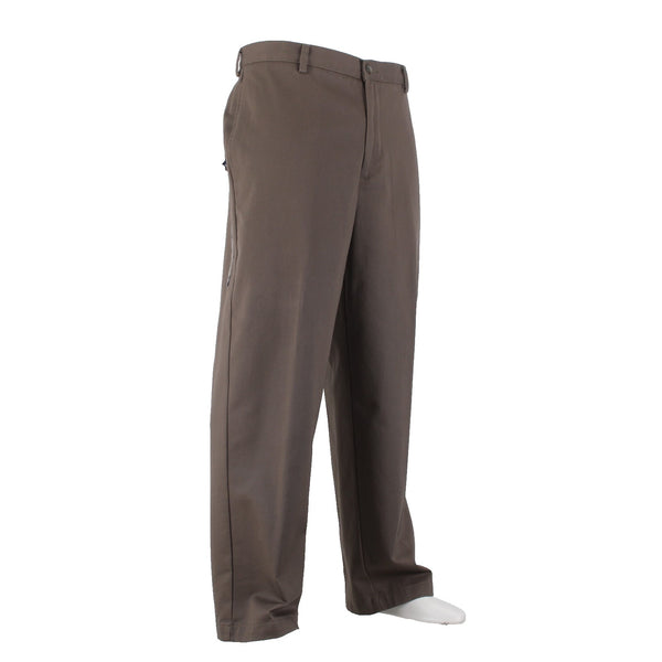 Izod Pant NEW $42 Metrix Fit Sz 36W x 30L Brown American Chino 100% Cotton Pant
