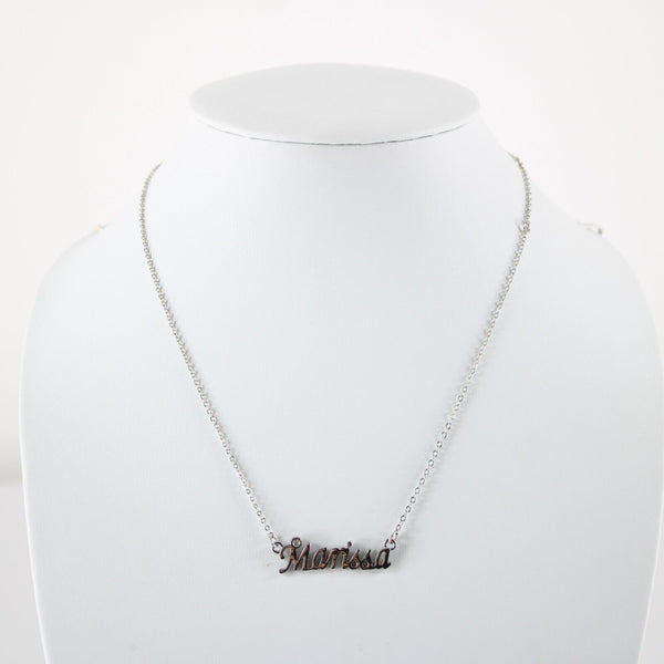 MARISSA NEW Silvertone Rhinestone Accent 14.5" w 4.5" Multi Ring Ext Necklace 4