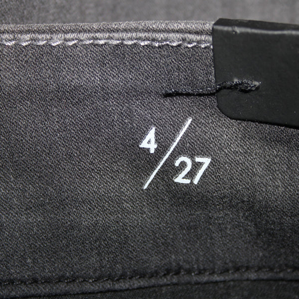 Liverpool NEW $79 Denim Legging Sz 4/27 x 29 Meteorite Wash Gray Cotton Jeans