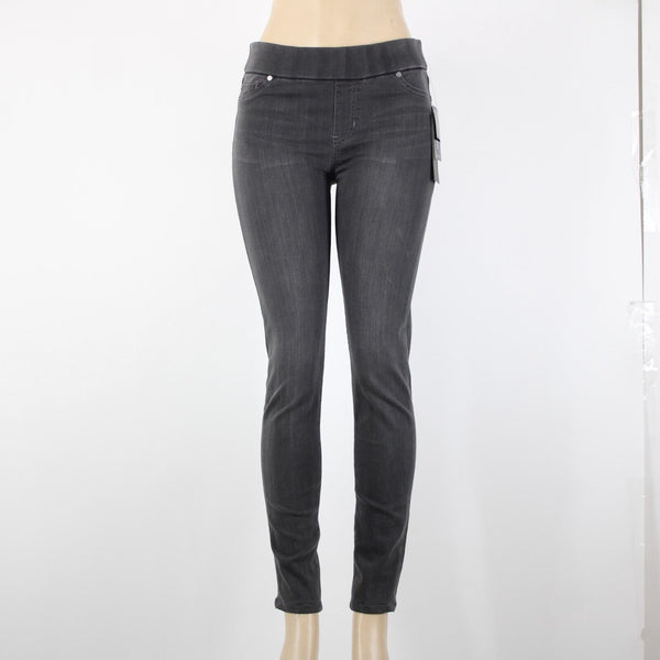 Liverpool NEW $79 Denim Legging Sz 4/27 x 29 Meteorite Wash Gray Cotton Jeans
