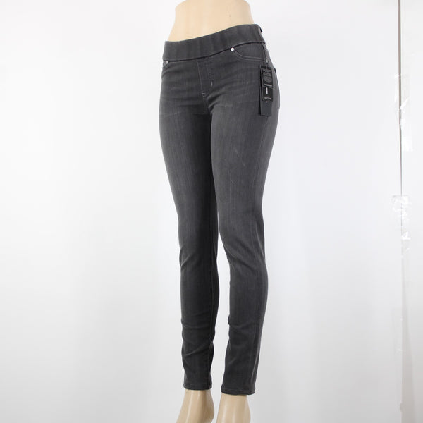 Liverpool NEW $79 Denim Legging Sz 4/27 x 29 Meteorite Wash Gray Cotton Jeans