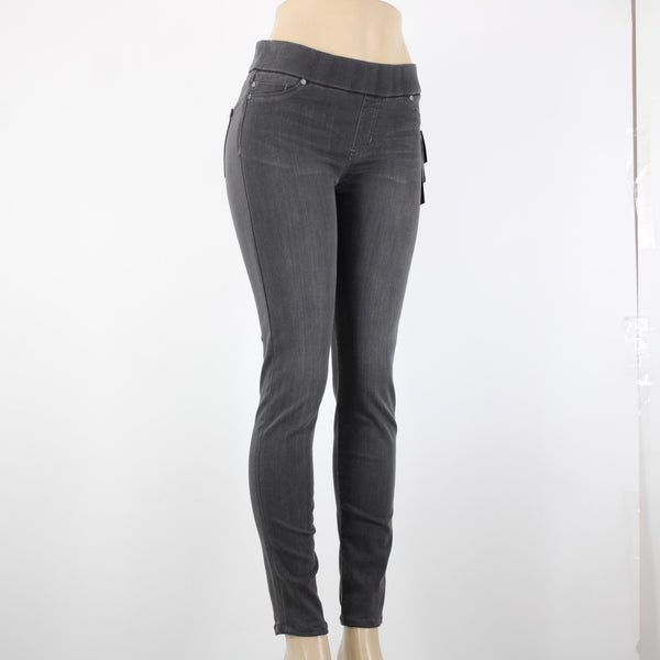 Liverpool NEW $79 Denim Legging Sz 4/27 x 29 Meteorite Wash Gray Cotton Jeans