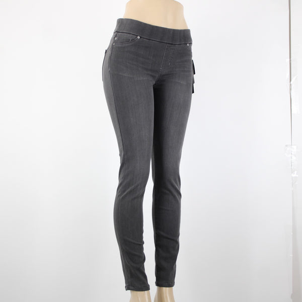 Liverpool NEW $79 Denim Legging Sz 4/27 x 29 Meteorite Wash Gray Cotton Jeans