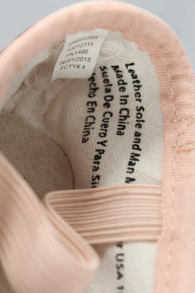 Ballet Sz 10 Pink Leather Sole Manmade Upper Ballet Dance Shoe
