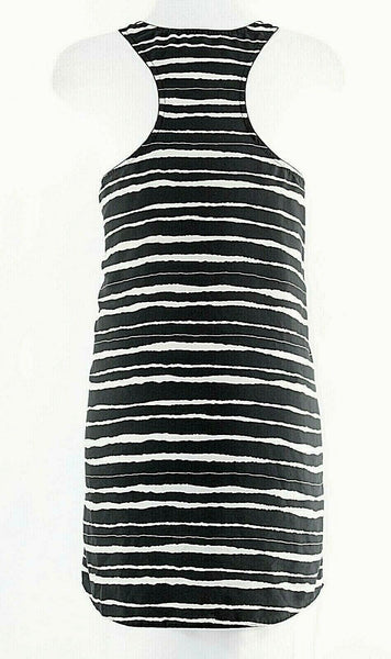 Collective Concepts Sz L Black Gray Silver 100% Poly Bead Trim Pocketed Top