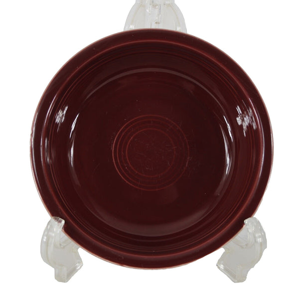 Fiesta Homer Laughun China Burgundy  Lead Free 7" AS IS Salad Bowl