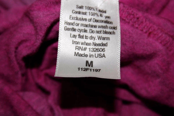 Woodleigh NEW $98 Sz M Grey Fuchsia Pink Ombre Draped Back Rayon Top