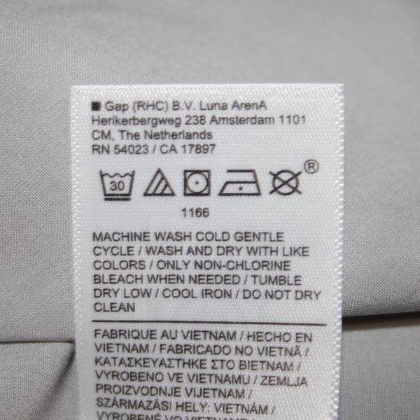 Athleta AW Top NEW $69 Sz XS Black Gray White Round Neck Sleeveless Poly Spandex