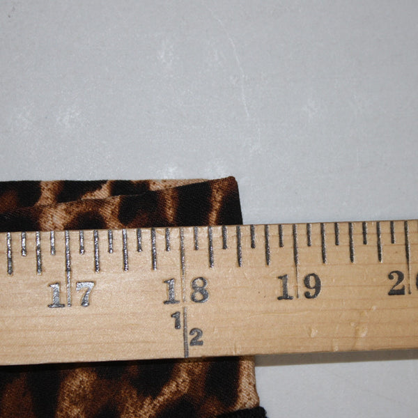 Joseph Ribkoff Pant NEW Sz 16 x 27 Brown Black Animal Print Pull On Viscose Pant