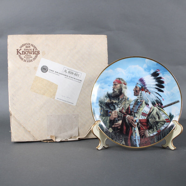 American Indian Heritage Foundation Museum In The Beginning Friends LA6805 Plate