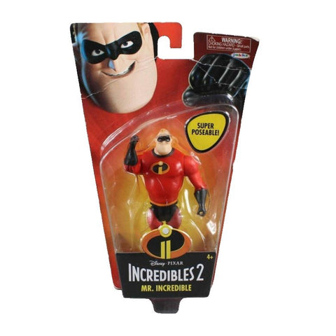 Jakks Pacific 2018 Disney Incredibles 2 Mr. Incredible Posable Action Figure