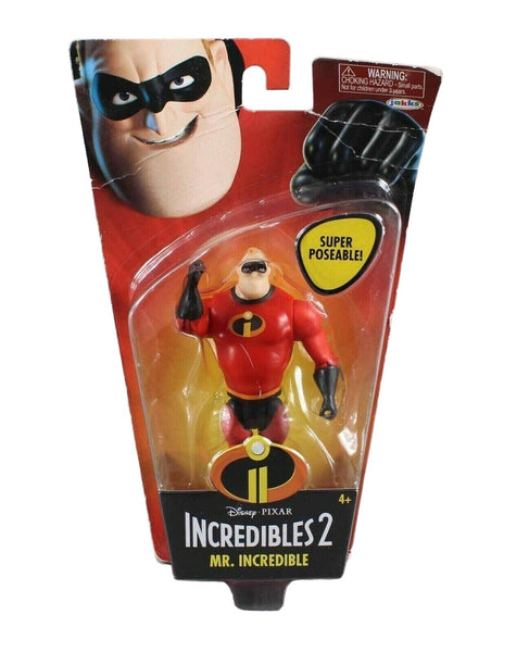 Jakks Pacific 2018 Disney Incredibles 2 Mr. Incredible Posable Action Figure