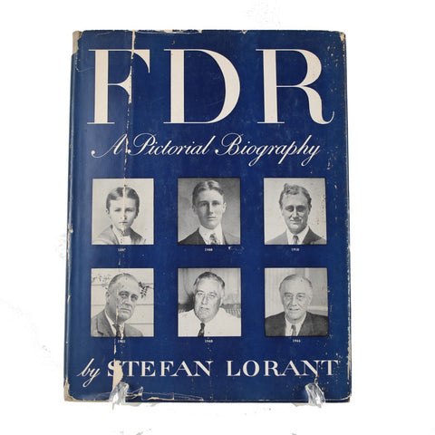 FDR A Pictorial Biography by Stefan Lorant Hardcover Book