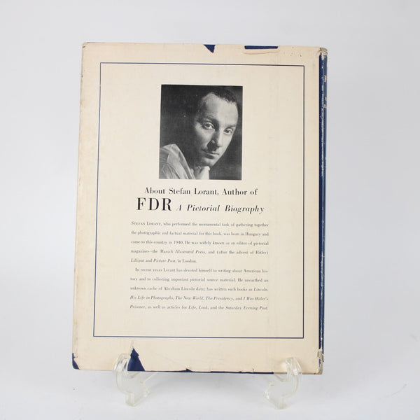 FDR A Pictorial Biography by Stefan Lorant Hardcover Book
