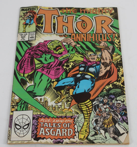 Marvel Thor Annihilus Vol. 1 No. 405 July 1989 Comic Book