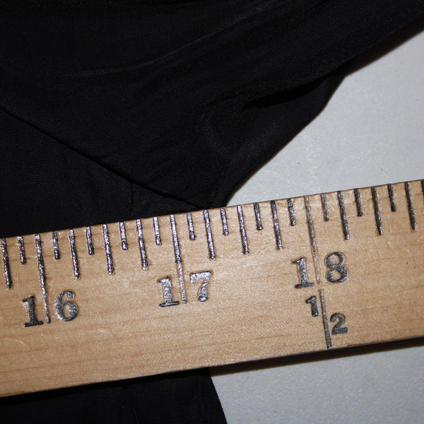 Ella Moss Sz M Black Off Shoulders Pull Over 100% Polyester Dress