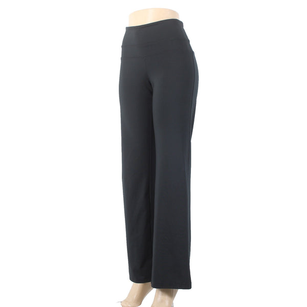 Under Armour AW Pant Sz M x 33 Black Logo Straight Leg Poly Elastane AW Pant