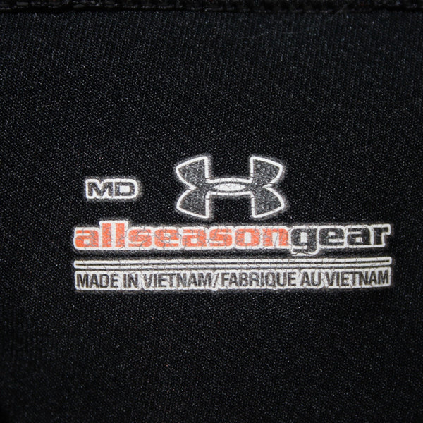 Under Armour AW Pant Sz M x 33 Black Logo Straight Leg Poly Elastane AW Pant