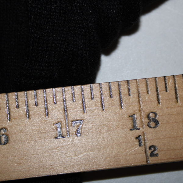 J Jill NEW $79 Sz S Black Collar Linen Rayon Wrap Sweater