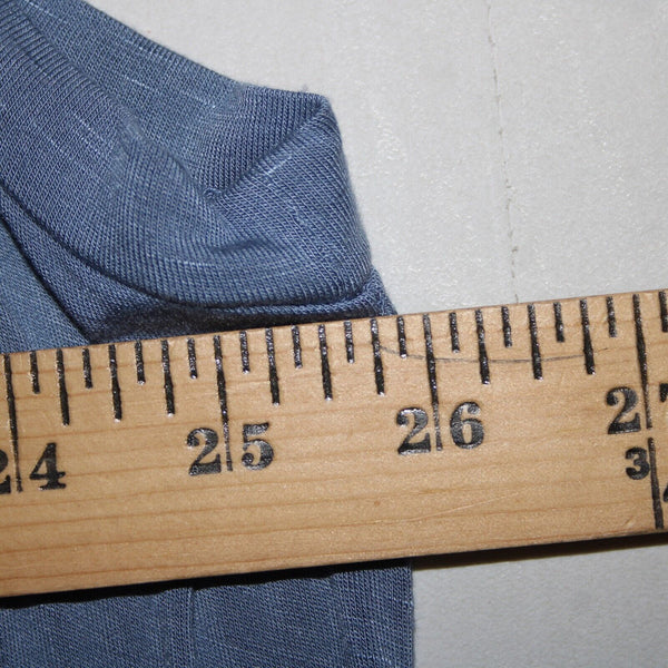 Lori Goldstein Logo Sz 3X Blue Asymmetrical Pockets Rayon Spandex Layer Vest Top