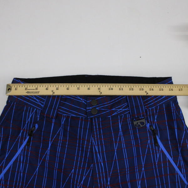 Marker Sz M Navy Blue Royal Blue Red Gore-Tex Insulated Men's Ski Pants