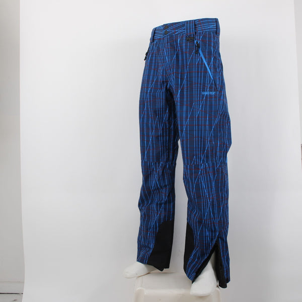 Marker Sz M Navy Blue Royal Blue Red Gore-Tex Insulated Men's Ski Pants
