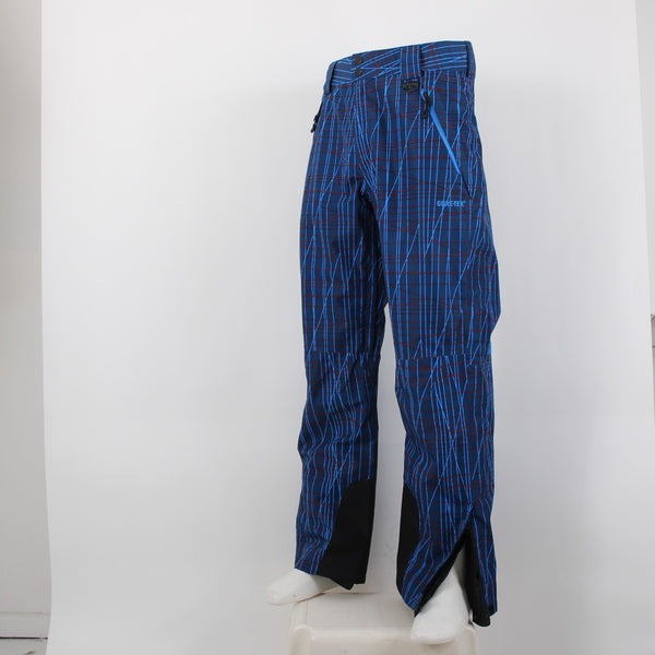 Marker Sz M Navy Blue Royal Blue Red Gore-Tex Insulated Men's Ski Pants