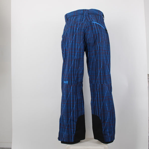 Marker Sz M Navy Blue Royal Blue Red Gore-Tex Insulated Men's Ski Pants