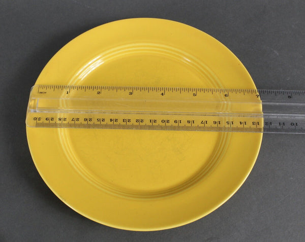 Fiesta Yellow Textured  7" Appetizer Plate