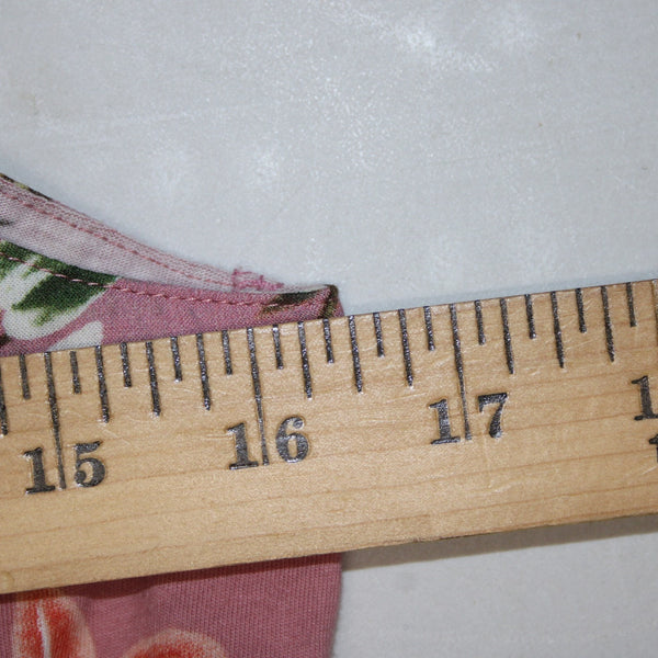 Tiny Top NEW $88 Sz M Pink Green Multi Color Floral 100% Cotton Camisole Top