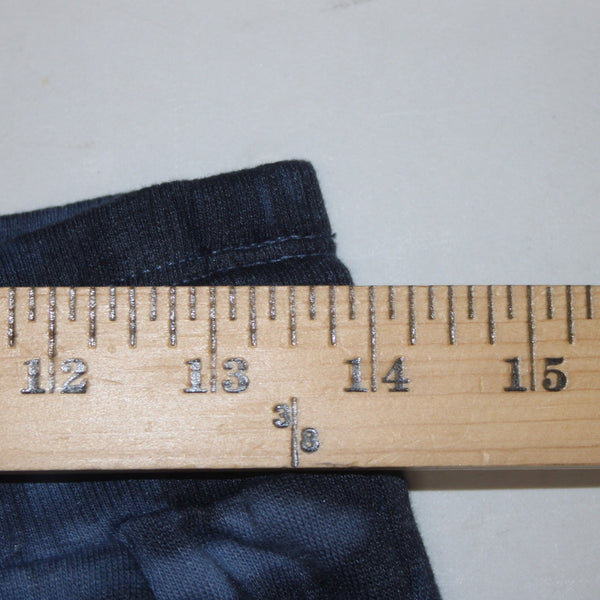 Splendid Aw Pant Sz S x 26 Blue Navy Tie Dye Elastic Waist Recycle Cotton