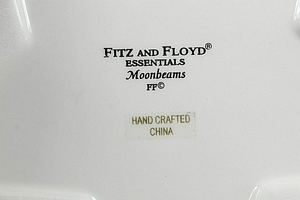 Fitz and Floyd NEW White Multi Moon Beams Star Shaped Lidded Box