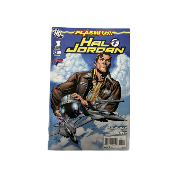 Flashpoint: Hal Jordan #1 August  2011 DC Comics Schlagman & Oliver Comic Book