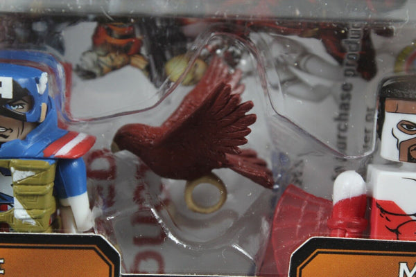 Diamond Select Fighting Chance Captain America Marvels Falcon Minimates Collect