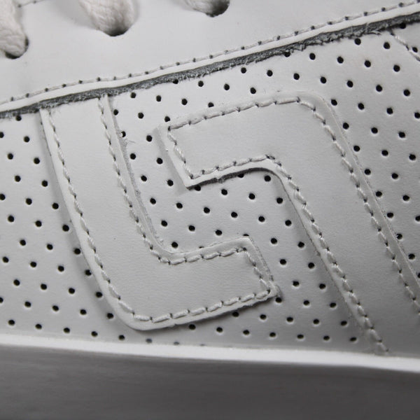 Rollie Sz 36 White Gold Prime PP Leather Upper Leather Insole Tennis Shoes
