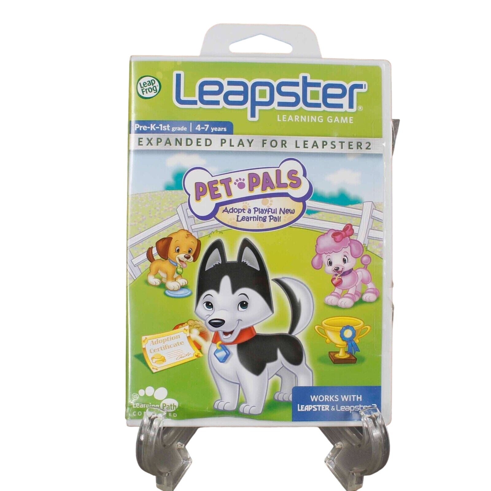 Leap Frog Leapster Pet Pals Pre K 1st Grade Learning Game *