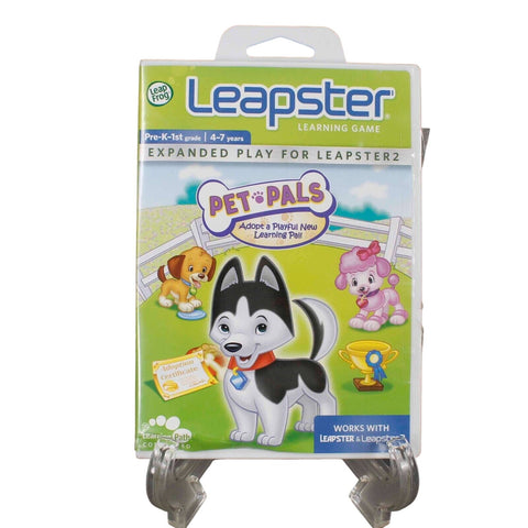 Leap Frog Leapster Pet Pals Pre K 1st Grade Learning Game *