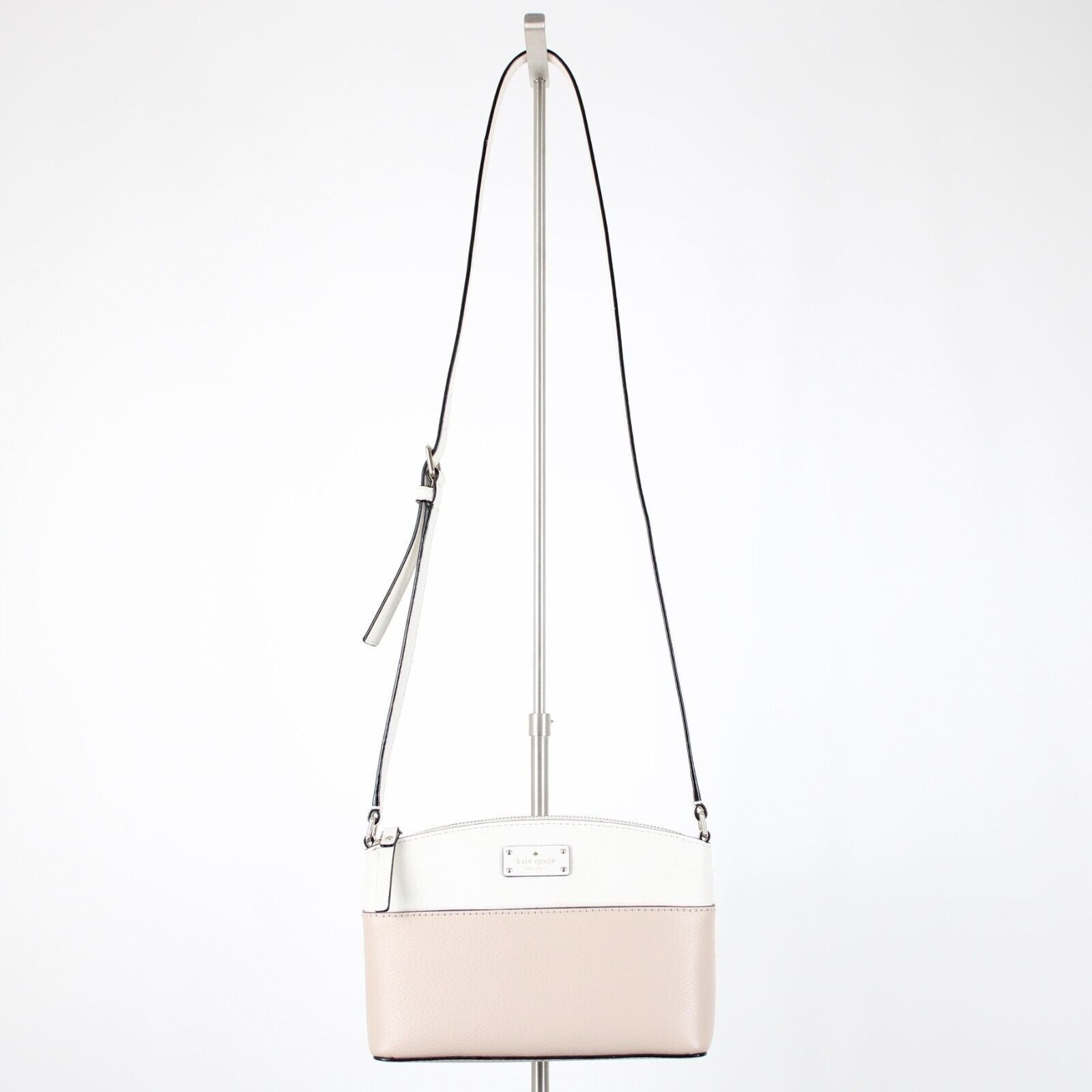 Kate Spade Arbour Hill Elodie Cream Pink Square Tote Bag | The Luxchange